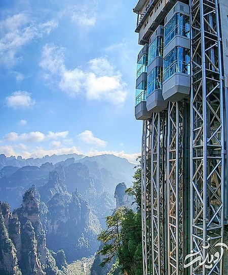 تصاویر آسانسور بیلانگ آسانسور بیلانگ, بلندترین آسانسور دنیا, آسانسور بیلانگ در چین